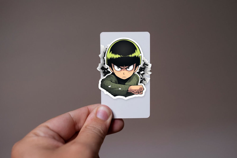 Naruto Angry Rock Lee Sticker