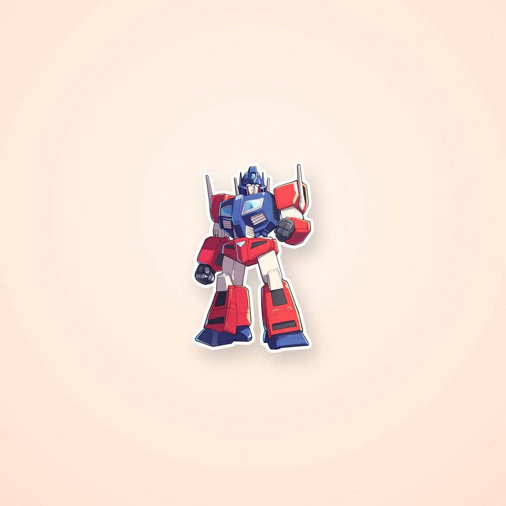 Optimus Prime Full Length Sticker