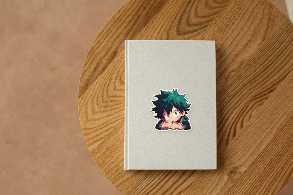 Deku Chibi Mha Sticker