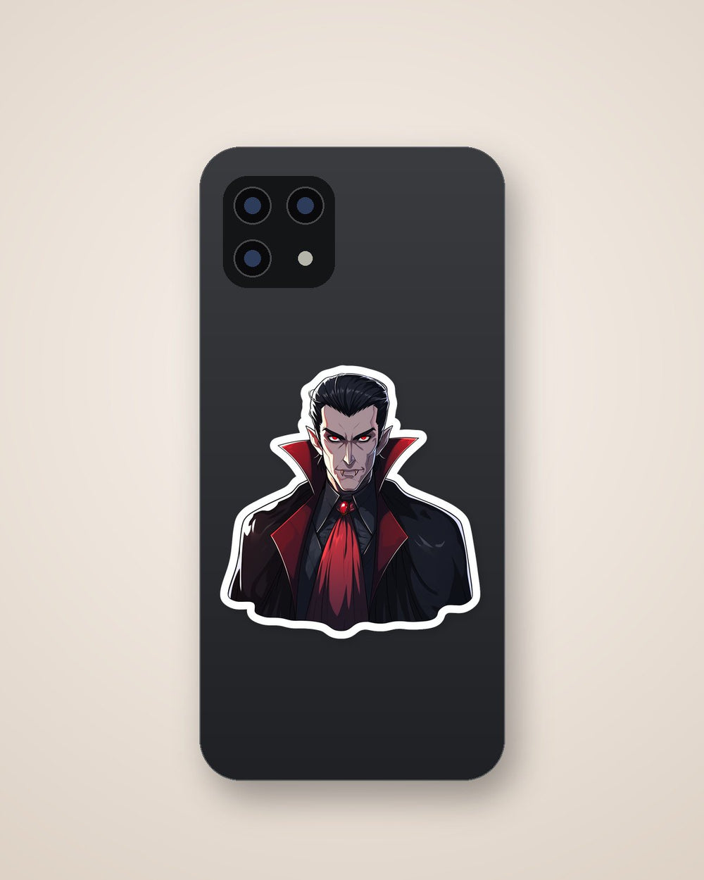 Aesthetic Dracula Halloween Sticker