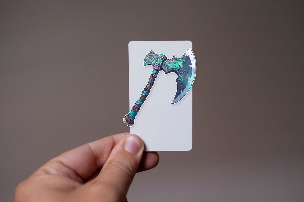 Viking Rune Axe Sticker