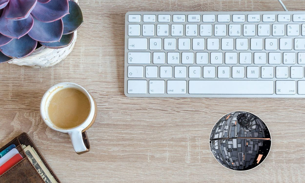 Star Wars Death Star Aesthetic Sticker