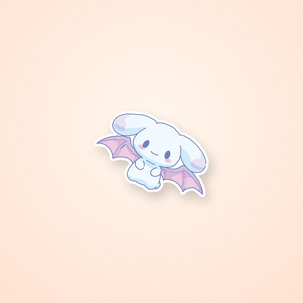 Cinnamoroll Bat Wings Pastel Sticker