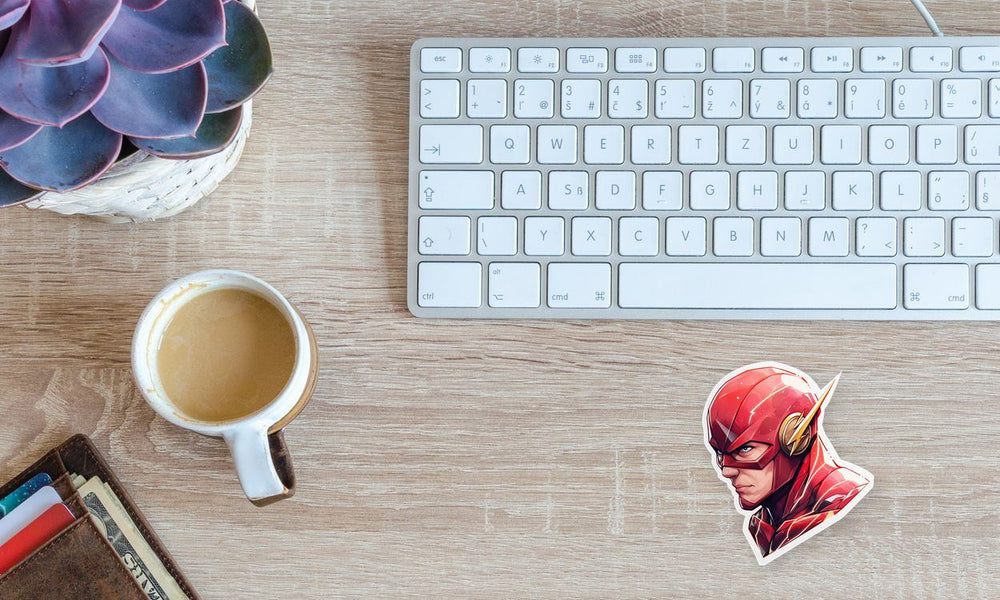 Aesthetic Flash DC Comics Sticker