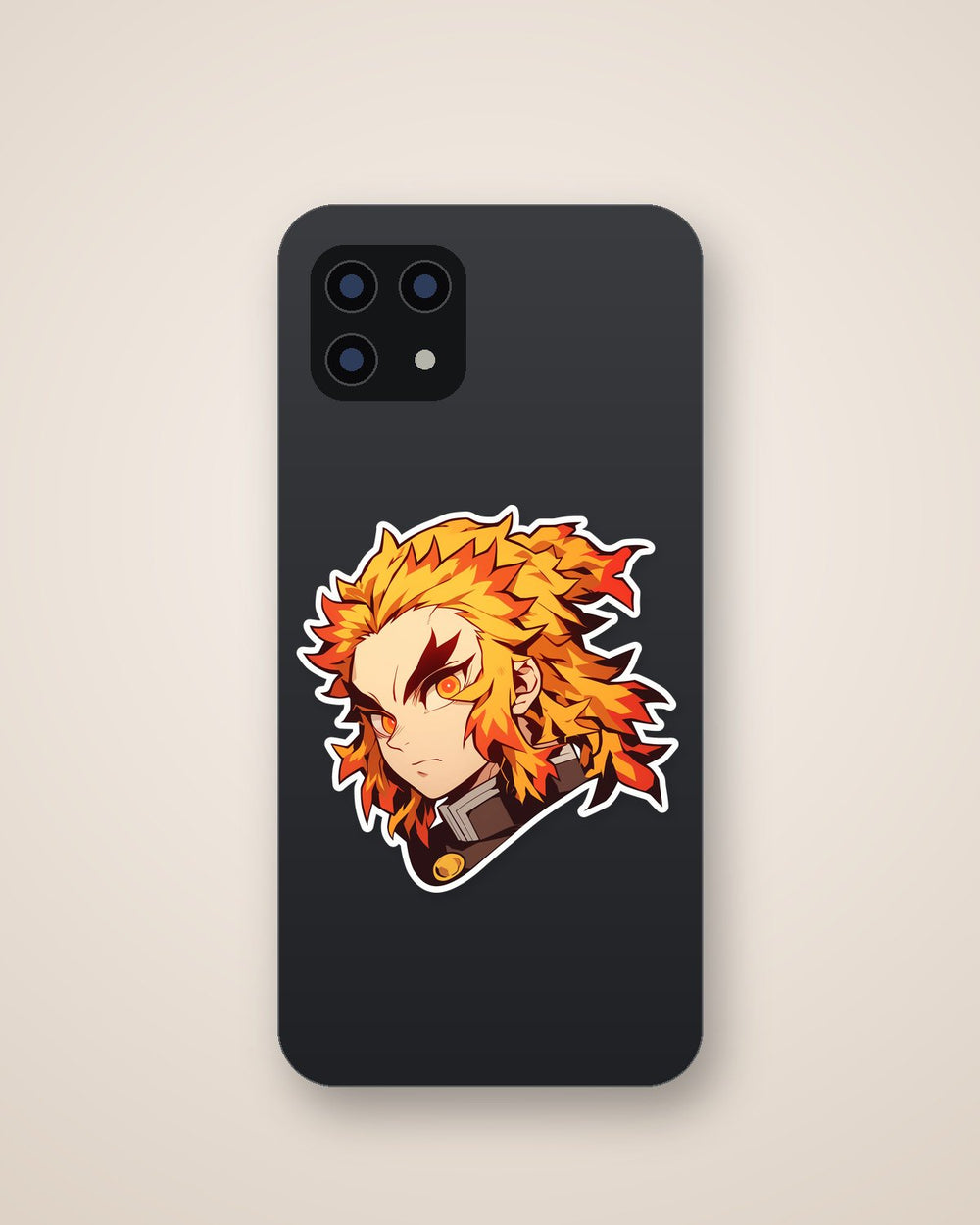 Rengoku Kyojuro Demon Slayer Anime Clipart Sticker