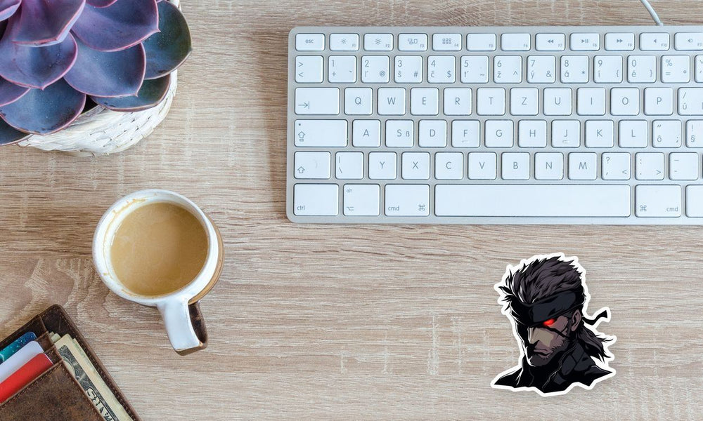 Metal Gear Solid Snake Dark Sticker