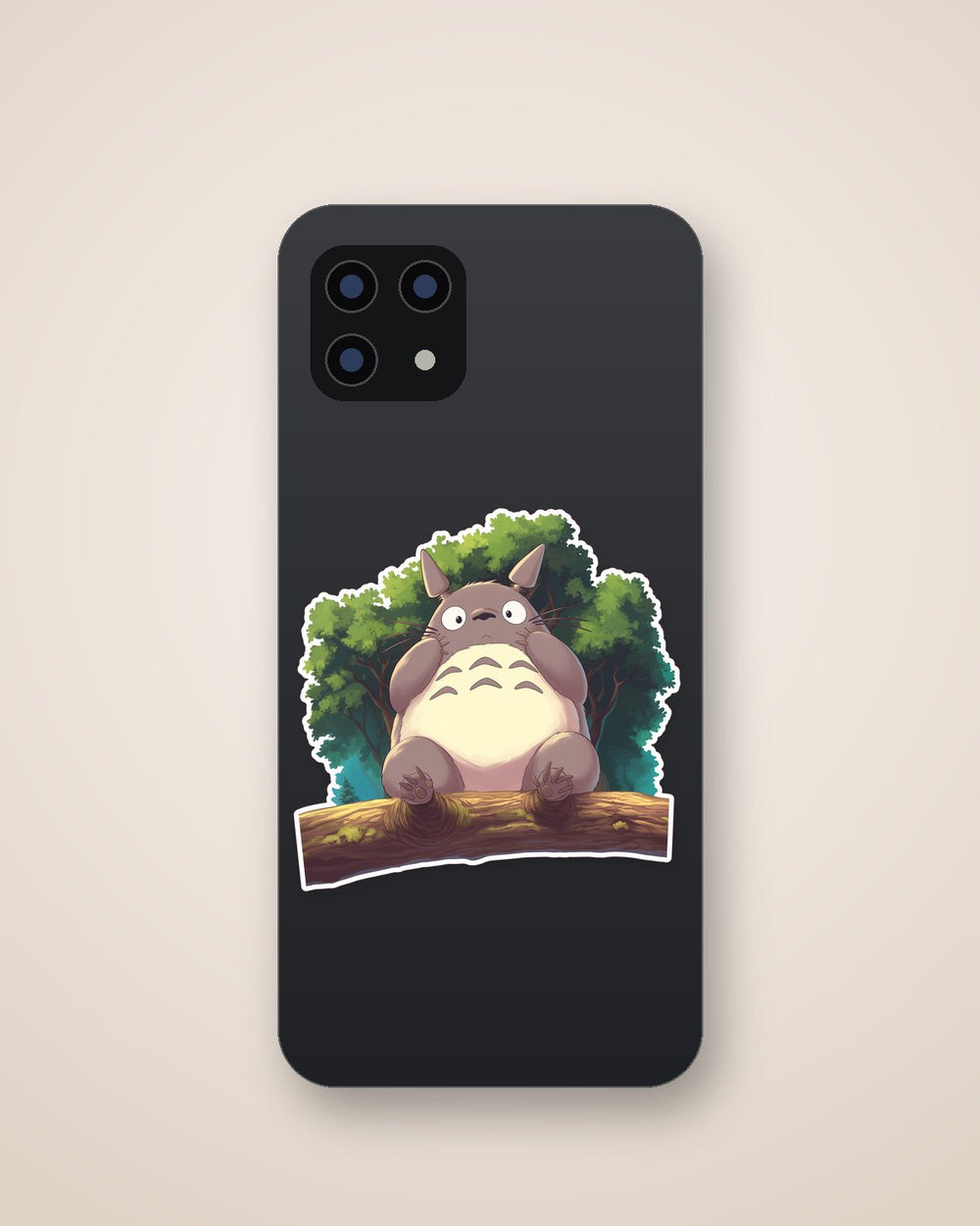 Totoro on Tree Branch Sticker