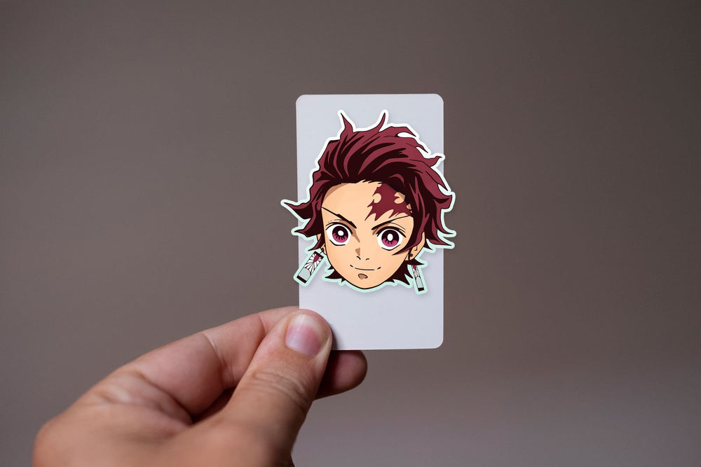 Demon Slayer Tanjiro Kamado Head Sticker