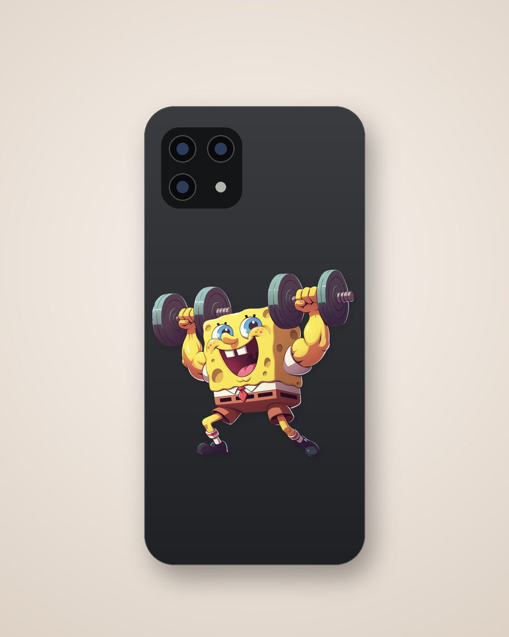 Funny Workout Spongebob Sticker