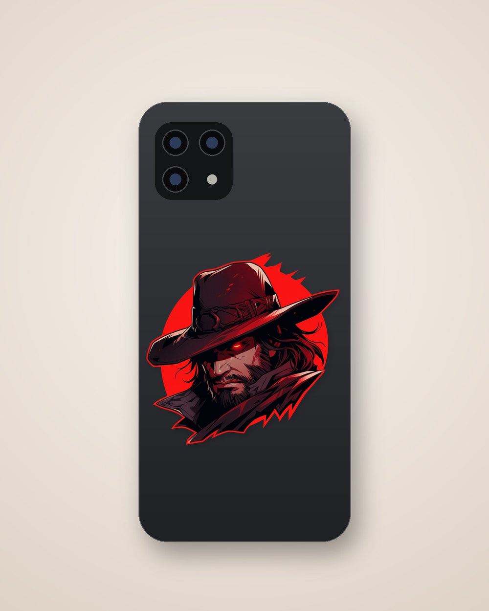 Rdr2 Evil Cowboy Red Sticker