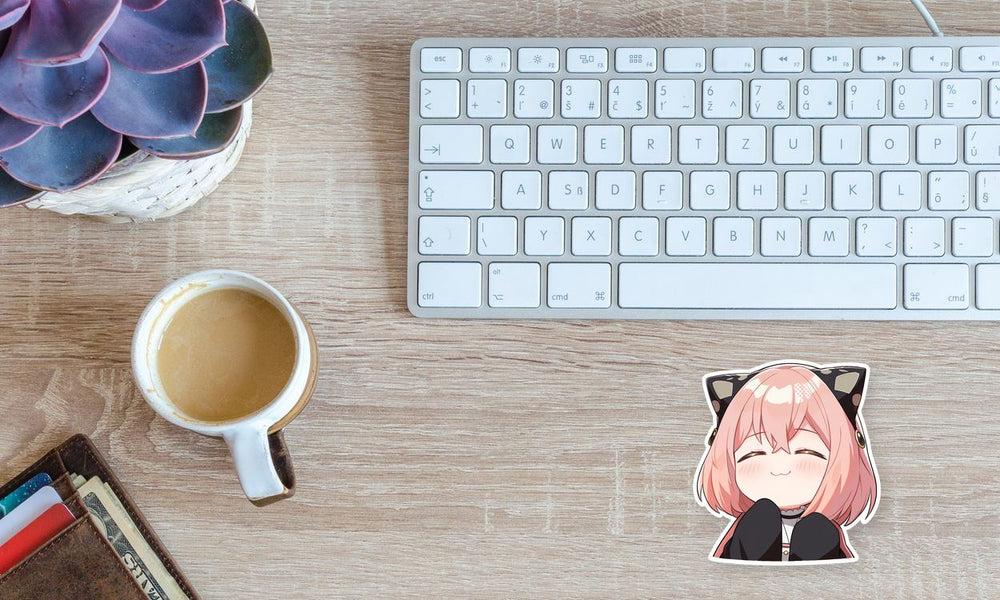 Cute Happy Anya Forger Sticker