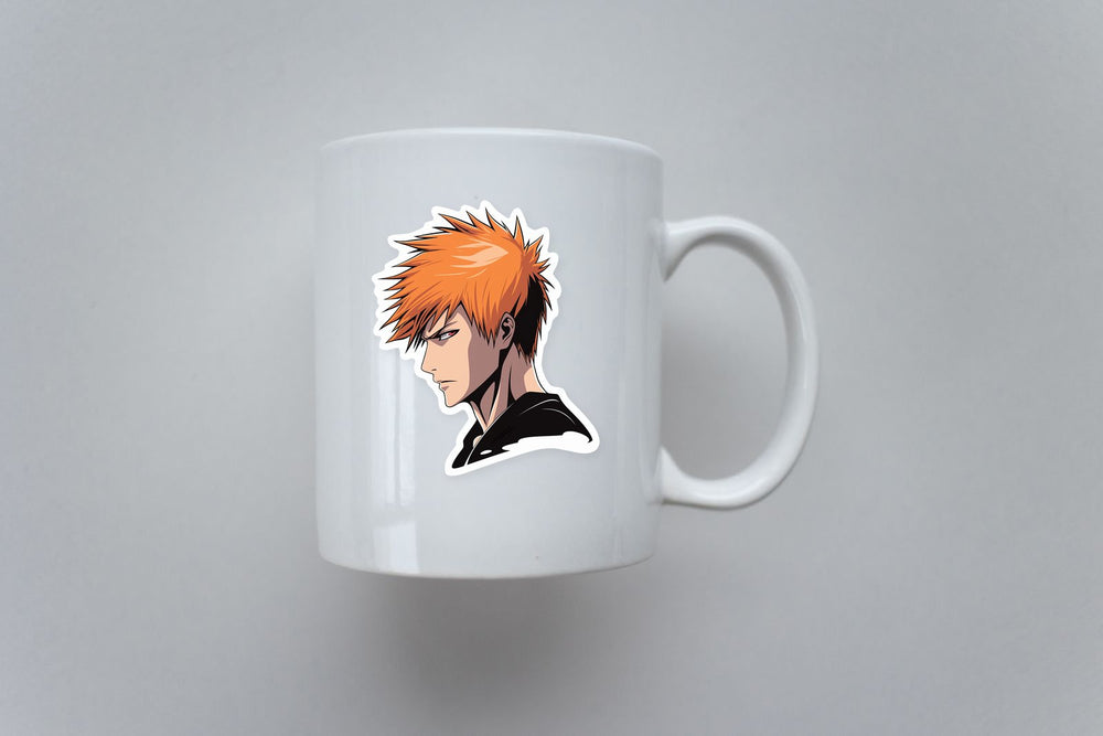Bleach Ichigo Kurosaki Looks Away Sticker