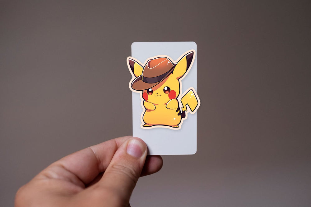 Pokemon Pikachu in Hat Sticker