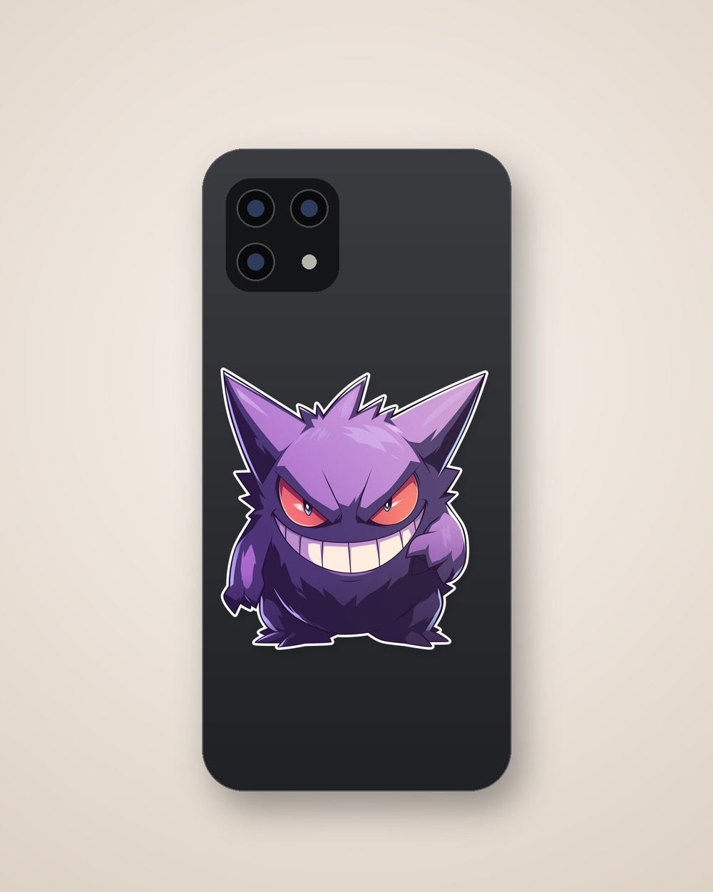 Gengar Menacing Smile Sticker