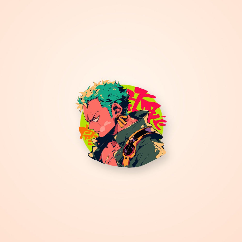 Zoro Ignorant Hypebeast Sticker
