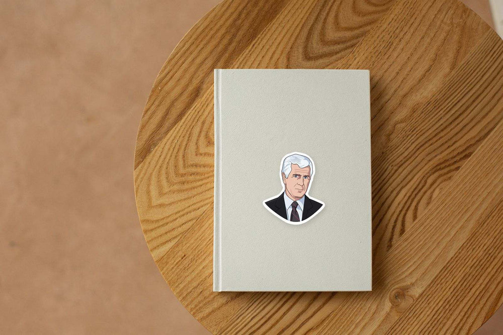 Frank Drebin Art Sticker