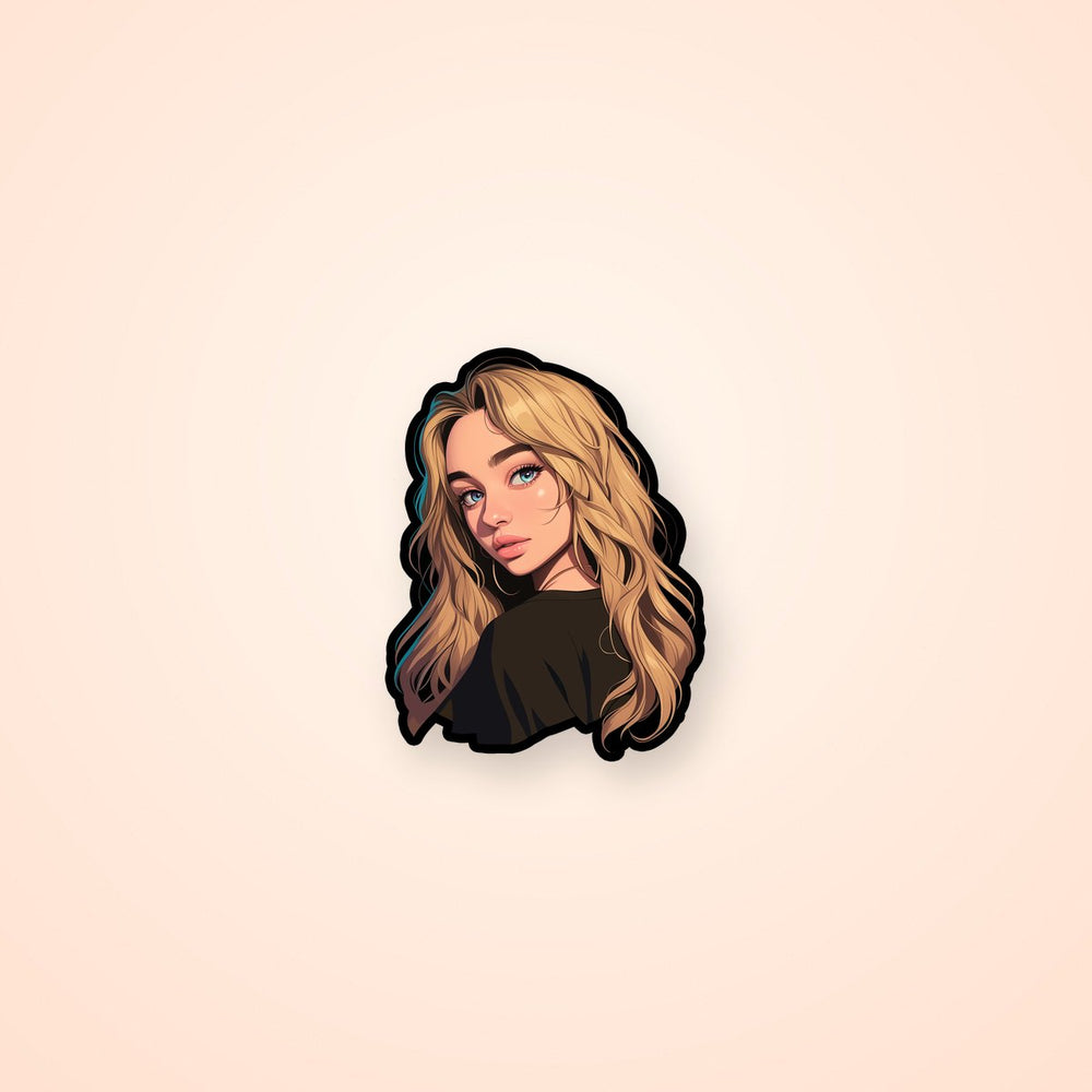 Sabrina Carpenter Chic Style Sticker