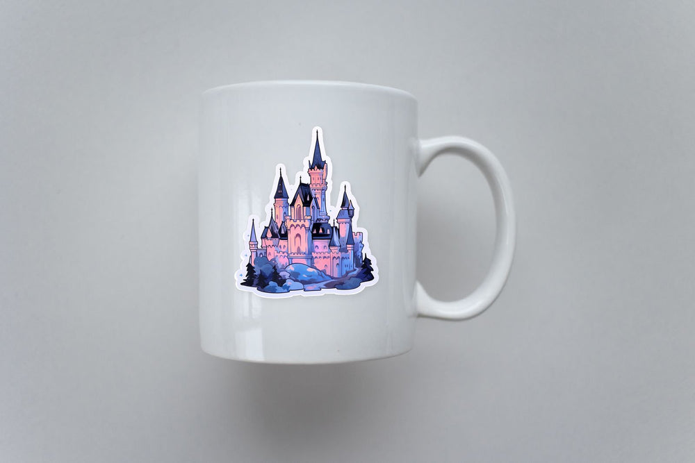 Pastel Castle Aesthetic Sticker