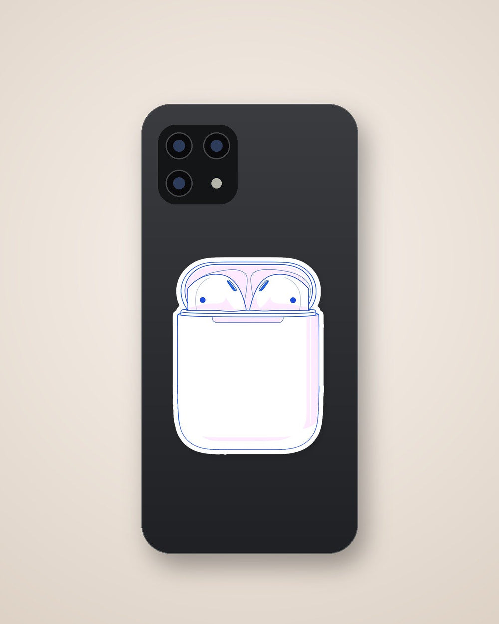 Cute Airpods Case Sticker