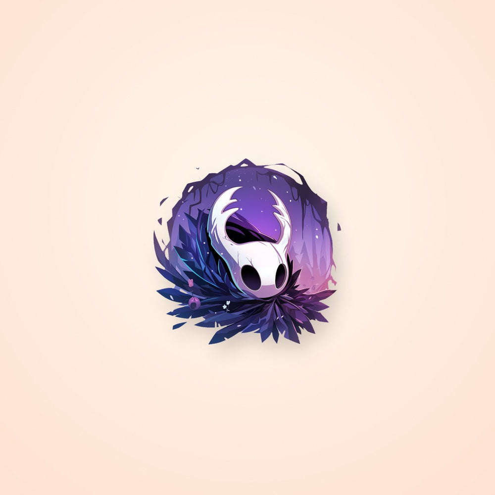 Cute Hollow Knight Face Sticker