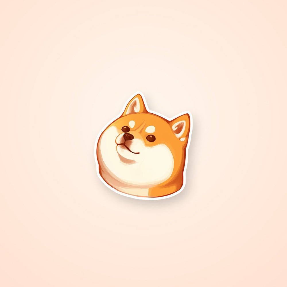 Shiba Inu Cute Dog Sticker
