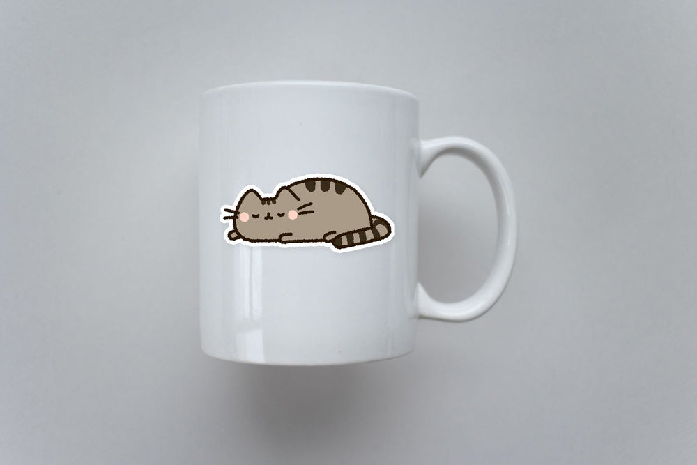 Pusheen the Cat Nap Kawaii Sticker