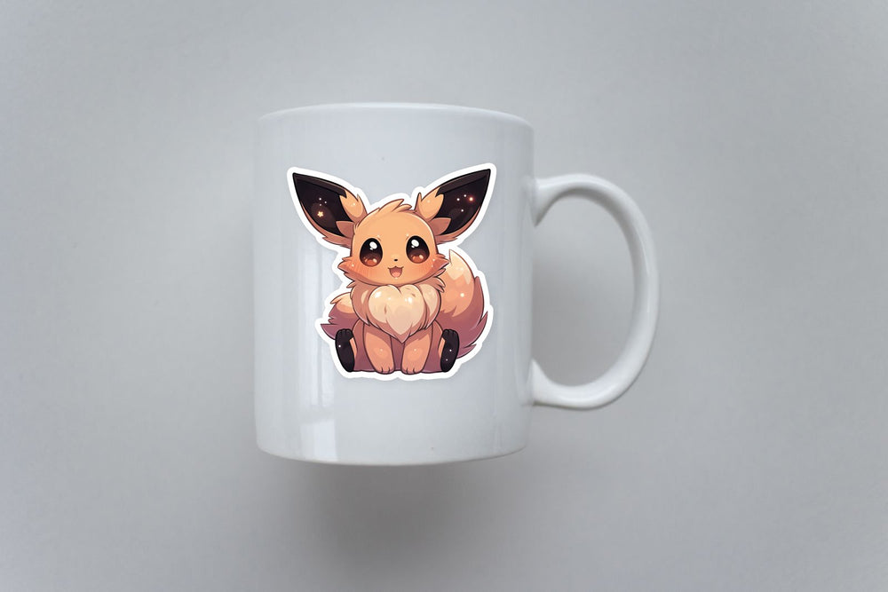 Cute Eevee Pokemon Sticker