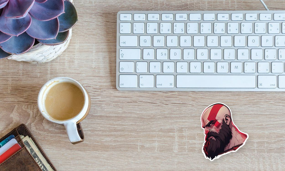 God of War Brutal Kratos Sticker