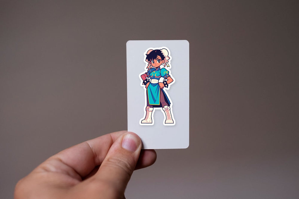 Chun-Li Kawaii Sticker