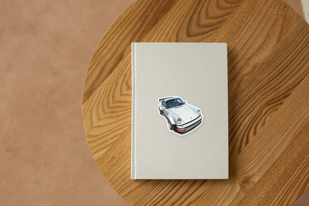 Porsche 911 Turbo Classic Car Sticker