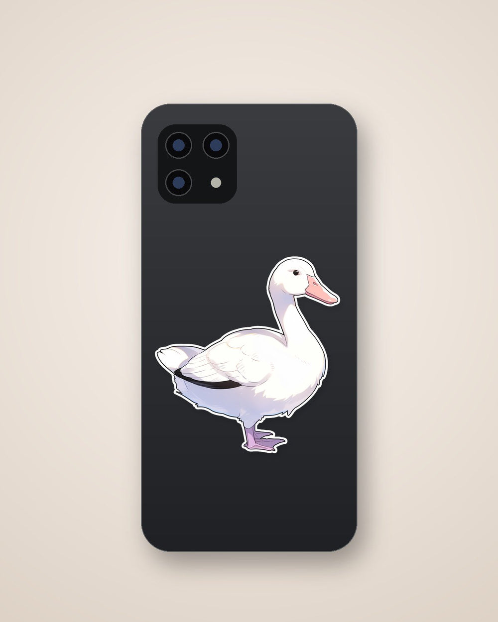Aesthetic Snow Goose Sticker