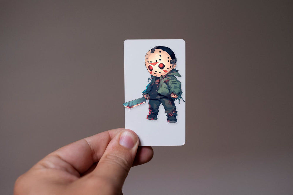 Scary Jason Voorhees Chibi Sticker