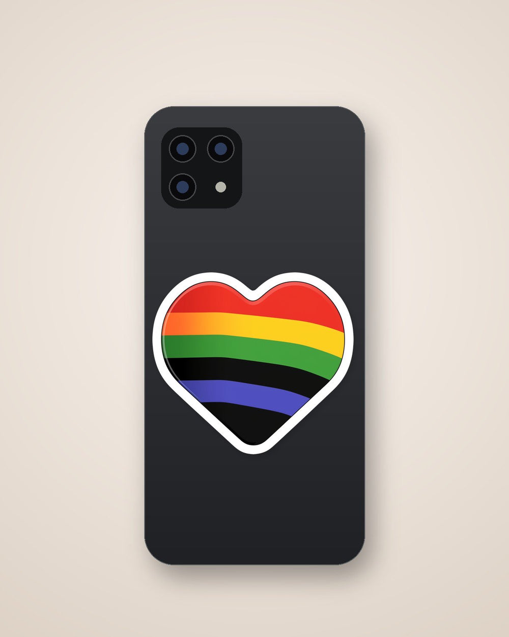 Unique Heart Minimalist Sticker