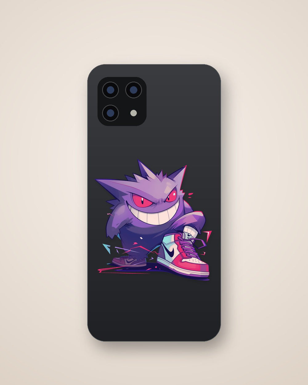 Gengar Nike Sneaker Left Sticker