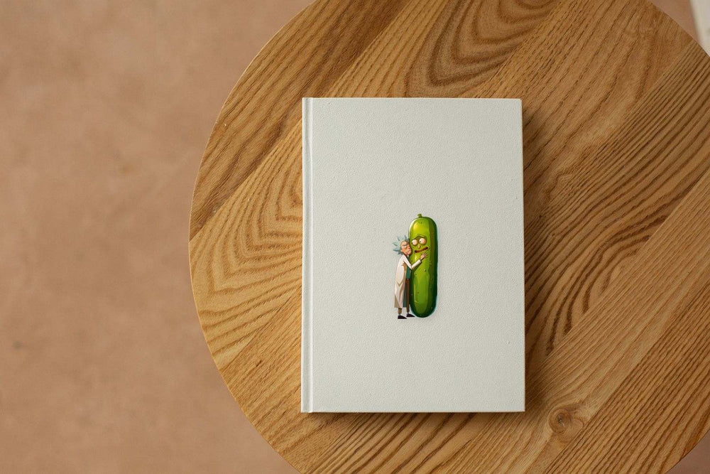 Rick and Morty Pickle Rick Hug Sticker