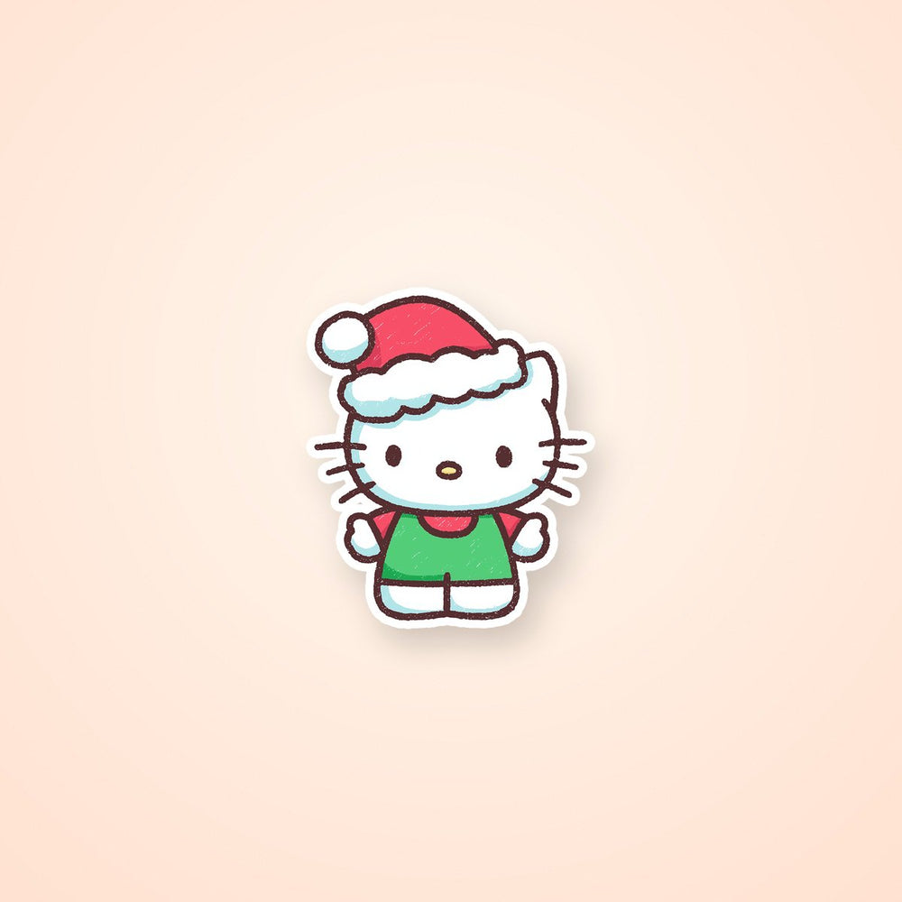 Hello Kitty Winter Sticker