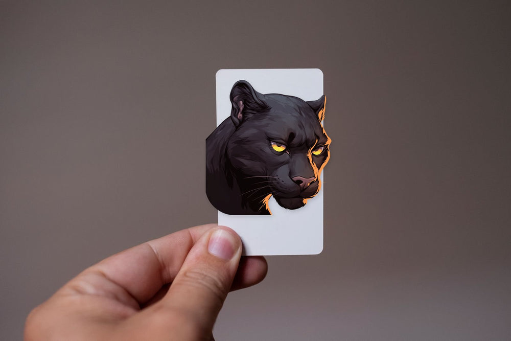 Black Panther Animals Sticker