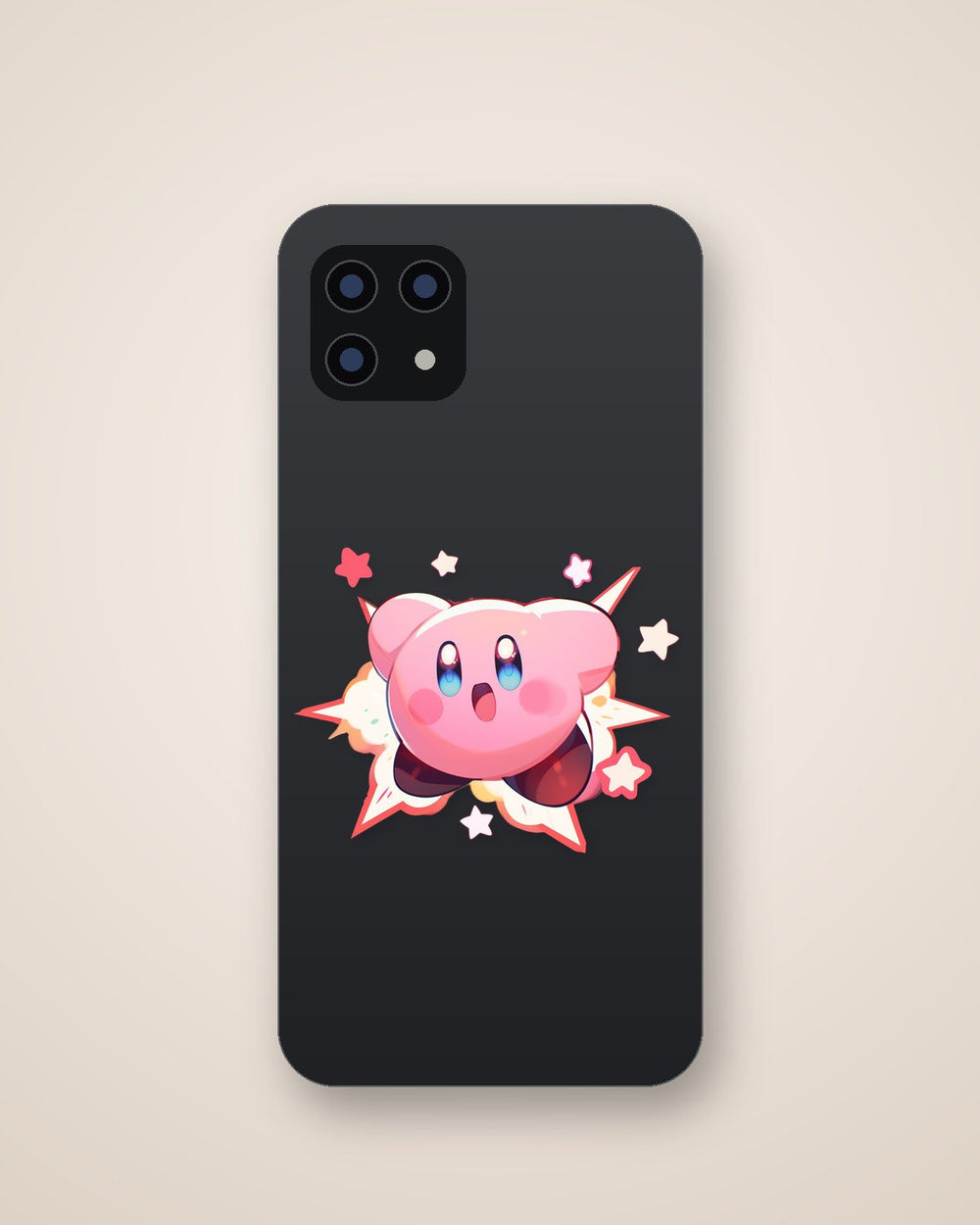Kirby Jumping Sticker