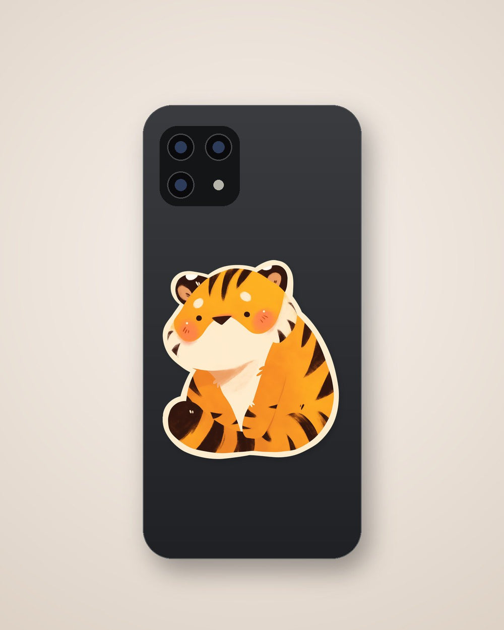 Chibi Tiger Sticker