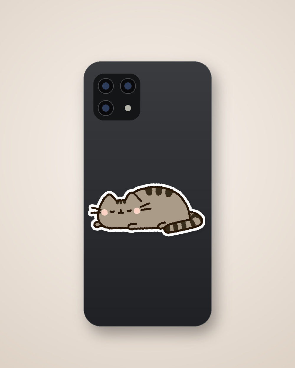 Pusheen the Cat Nap Kawaii Sticker