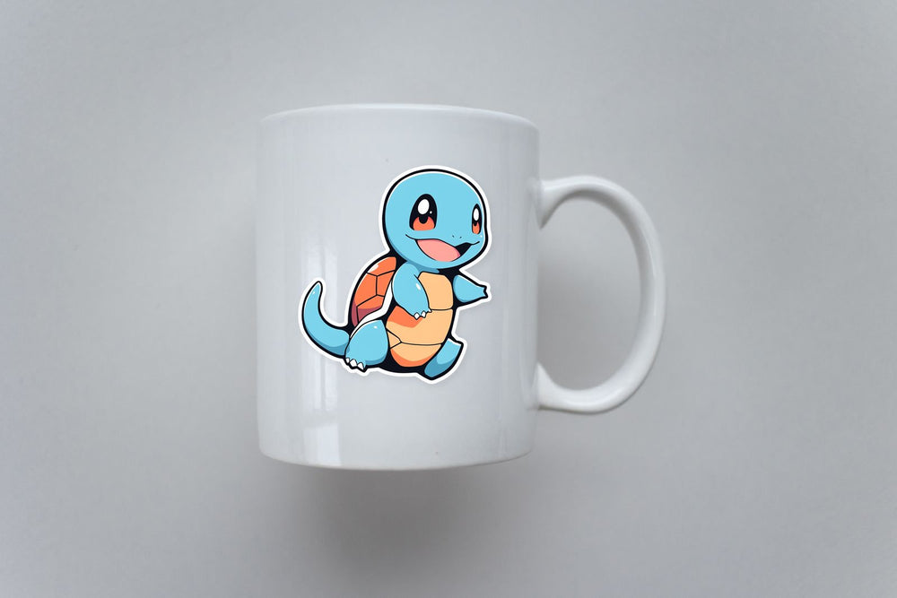 Pokemon Funny Squirtle Sticker