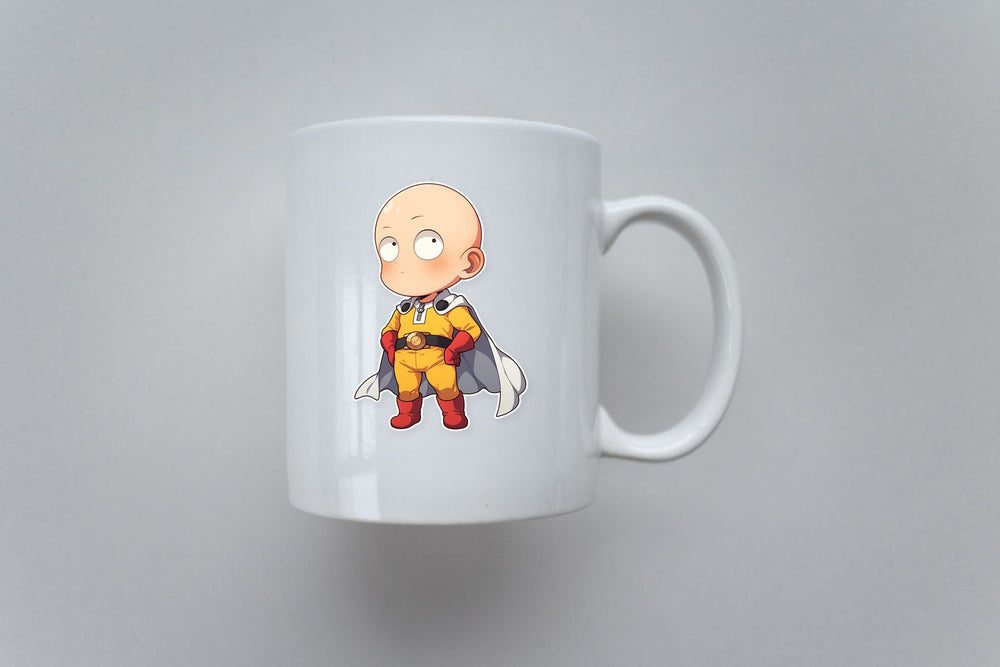 Cute One Punch-Man Saitama Sticker