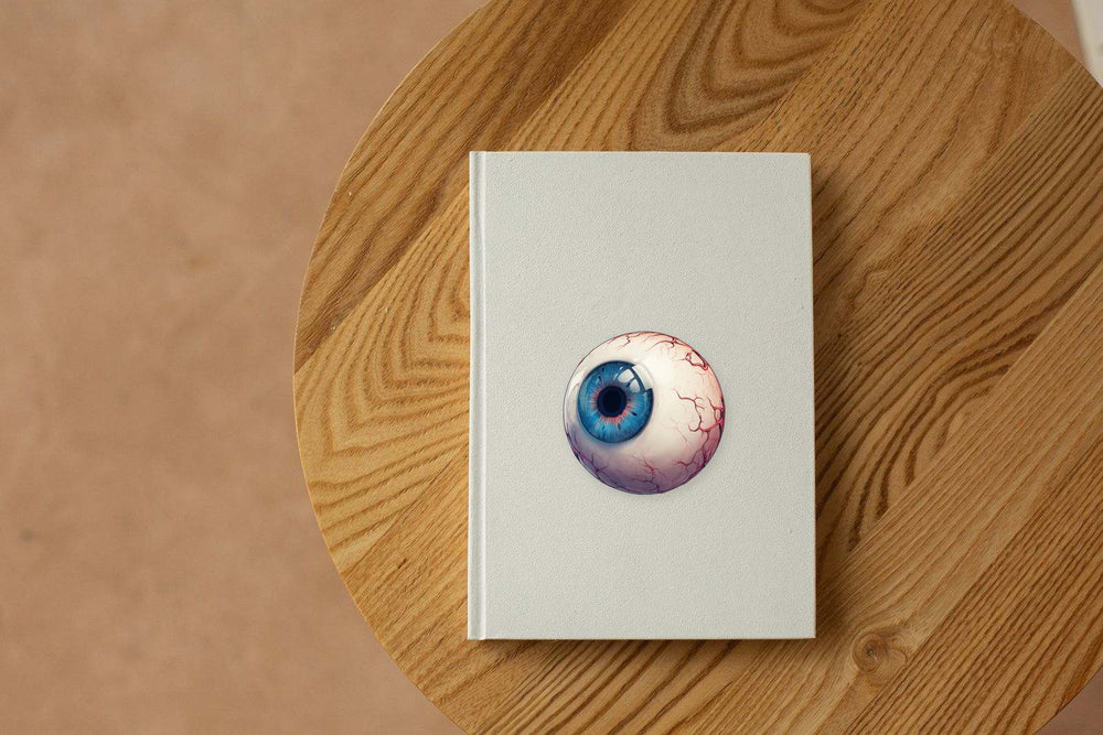 Creepy Blue Eye Sticker