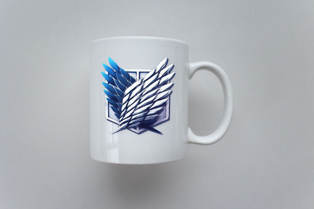 Aot Wings of Freedom Blue Sticker