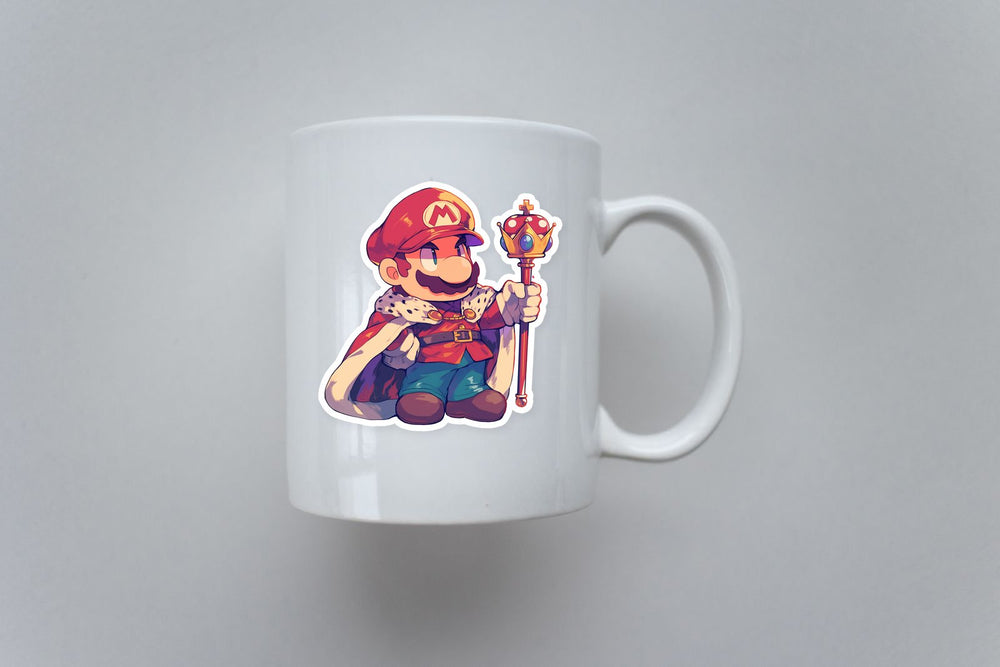 King Super Mario Royal Sticker