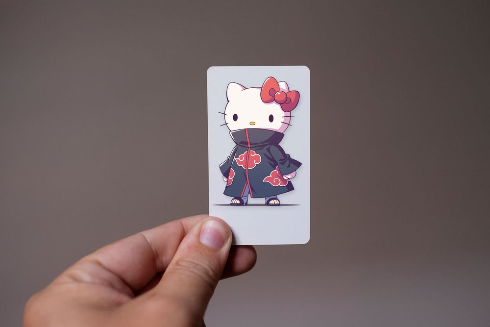 Hello Kitty Akatsuki Naruto Clipart Sticker