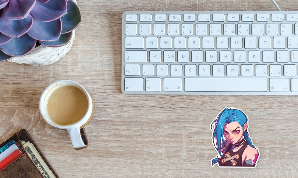 Arcane Crazy Jinx Sticker