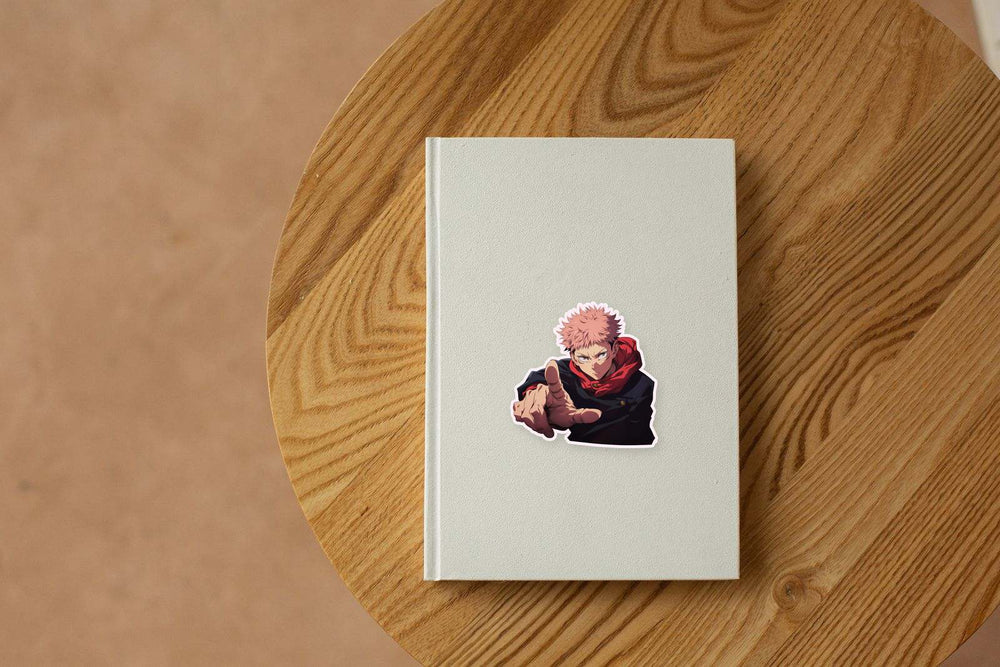 Itadori Pointing Jujutsu Kaisen Sticker