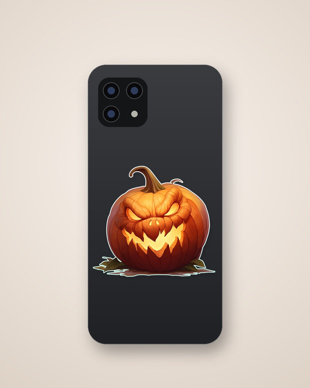 Sinister Jack O’Lantern Pumpkin Sticker