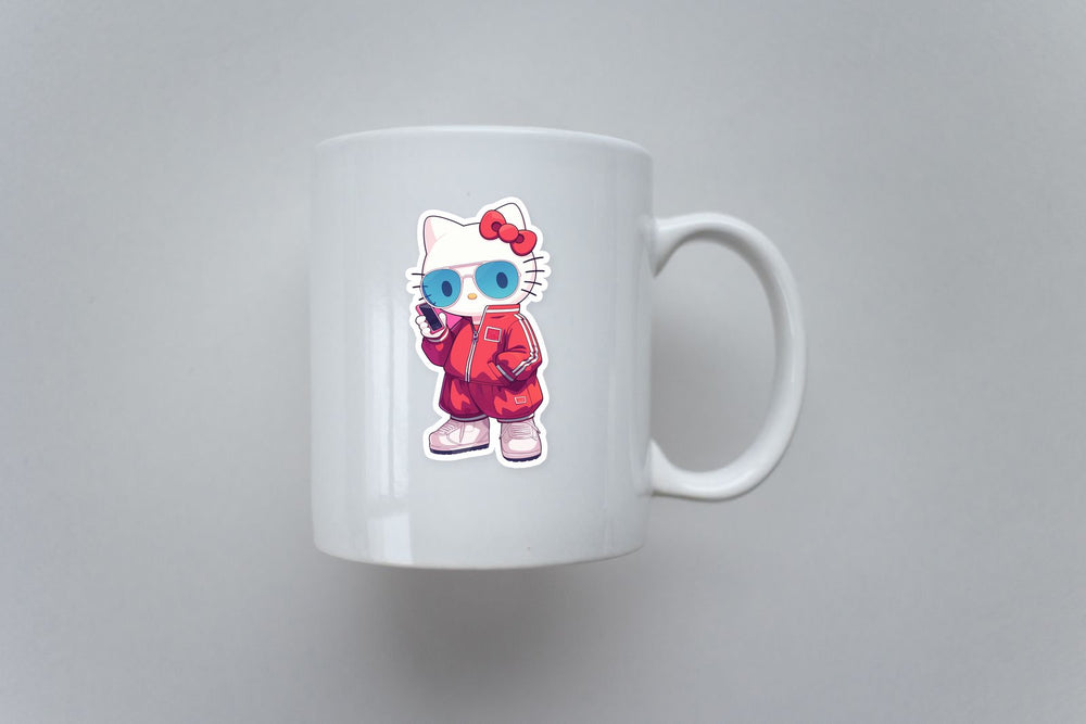 Hello Kitty Y2K Tracksuit Sticker